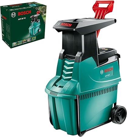 Bosch Broyeur Silencieux De Vegetaux Axt 25 D Avec Bac De Ramassage 53 L 0600803100 Amazon Fr Bricolage