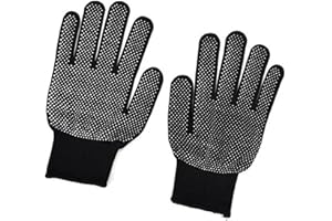 Heat Resistant Gloves, 1 Pair Soft Heat Proof Gloves for Hair Styling Curling Iron, Professional Soft Heat Proof Gloves for H
