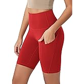 ODODOS Women's Tummy Control Biker Shorts 2.0 with Pockets High Waist Athletic Workout Yoga Shorts-3.5''/ 5"/ 8" / 10" Inseam