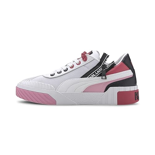 puma white pink sneakers