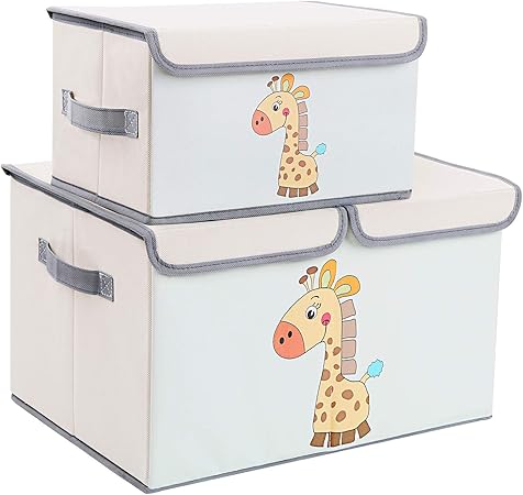 large toy storage box with lid