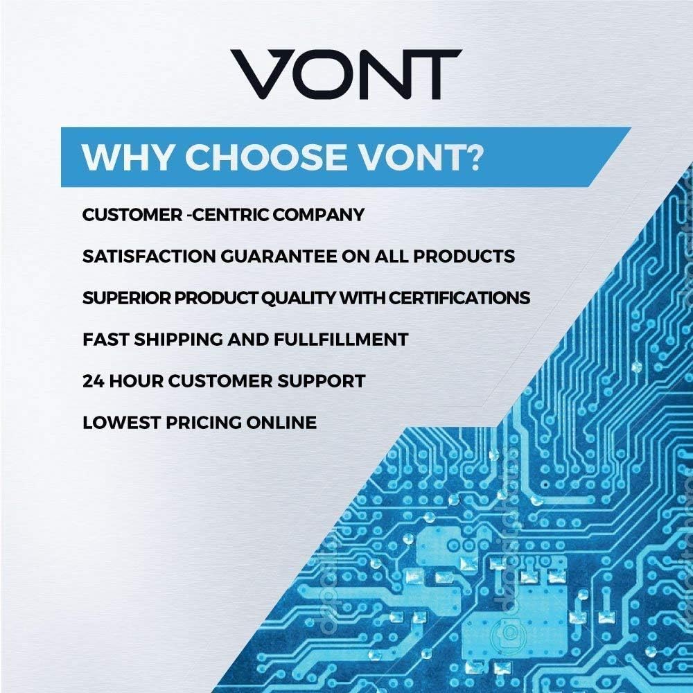 Vont 'Lyra' LED Night Light, Plug-in, (6 Pack) Super Smart Dusk to Dawn Sensor, Night Lights Suitable for Bedroom, Bathroom, Toilet,Stairs,Kitchen,Hallway,Kids,Adults,Compact Nightlight, Cool White: Home Improvement