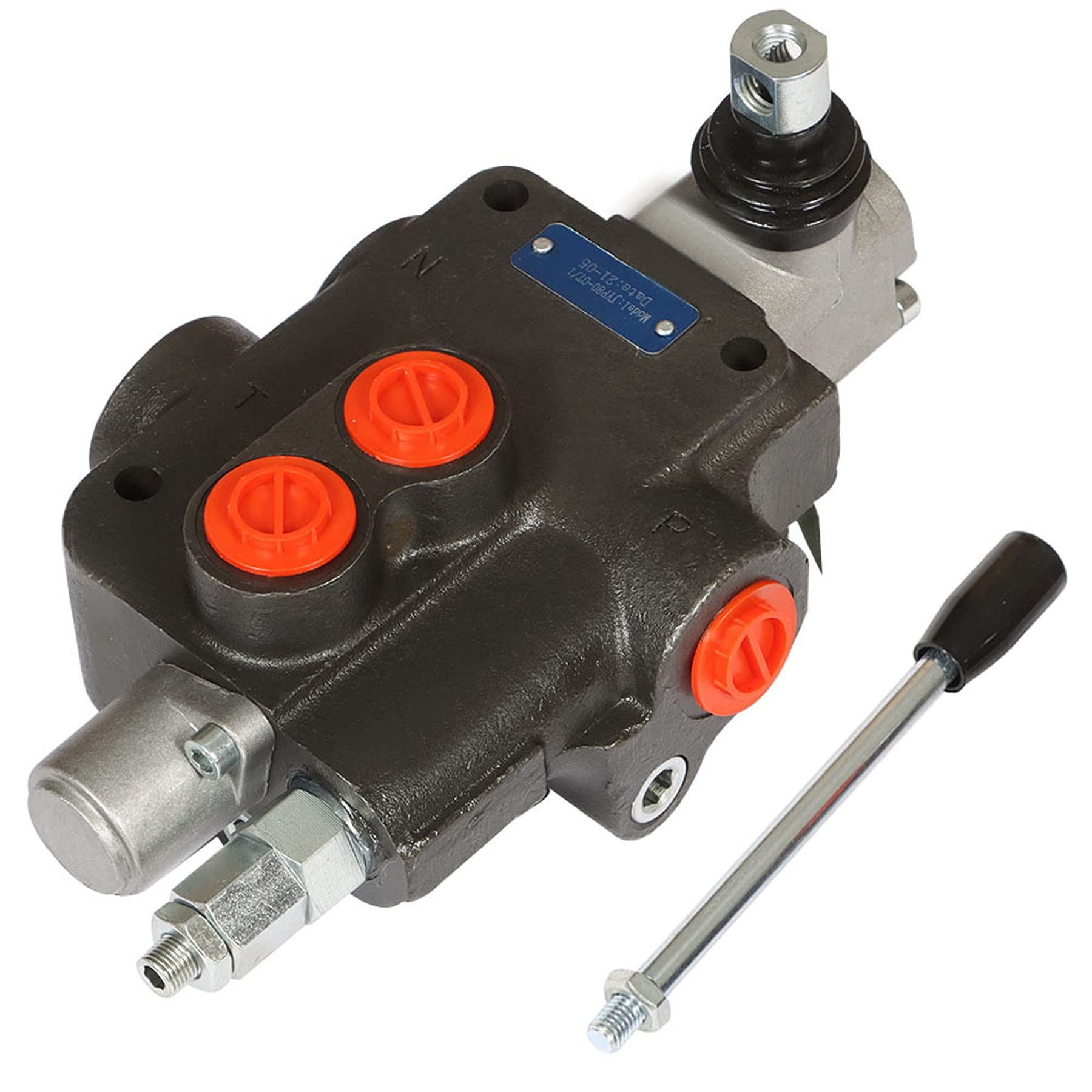 Photo 1 of ALL-CARB Hydraulic Valve 1 Spool Hydraulic Directional Control Valve 4 Way 3 Place Spring Center 21GPM 3600PSI SAE Ports for Tractors Loaders Tanks