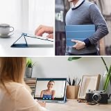 ProCase Slim Case for Lenovo Tab M11/K11 LTE 11 2024 TB330FU Pen Holder Blue view 8