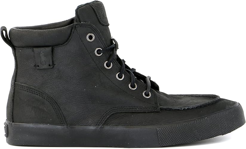 polo tedd leather sneaker boots