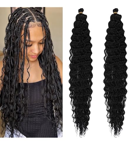 Amazon.com : Ocean Wave Wavy Braiding Hair 350 Ginger Deep Ocean