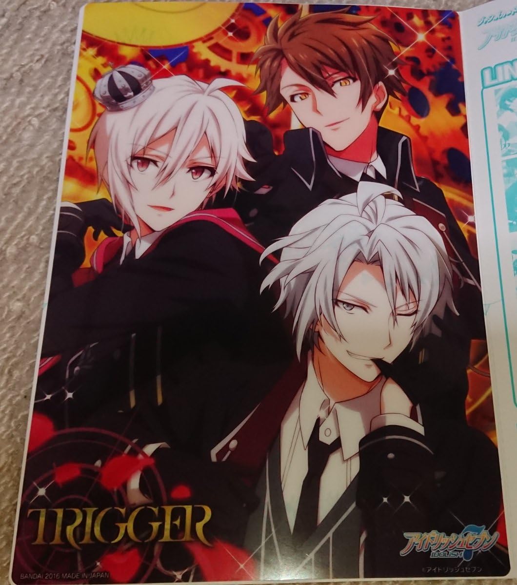 Amazon アイドリッシュセブン アイナナ Trigger クリアビジュアルポスター カードダス アニメ 萌えグッズ 通販