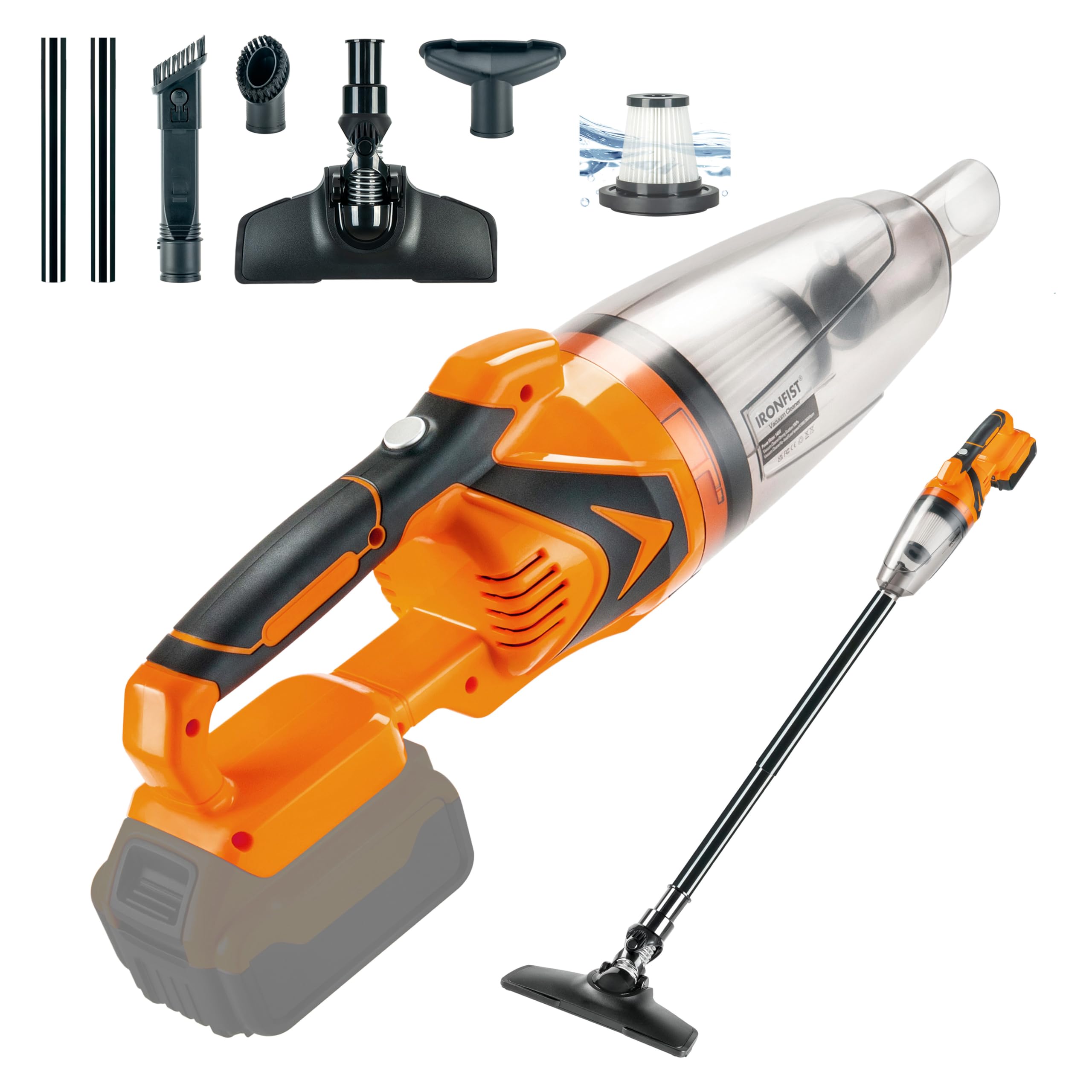 Cordless Vacuum Handheld Vacuum Cordless Portable Wet Dry Vacuum