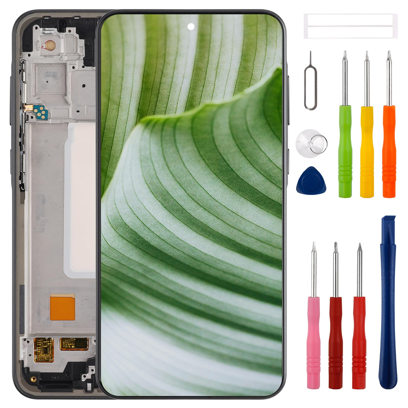 Photo 1 of [with Frame] SWARK New TFT LCD Display Replacement for Galaxy A36 5G SM-A366U1, A366E, A366B/DS LCD Screen Digitizer Assembly Replacement with Upgraded Repair Tools Kit-NO Fingerprint Function