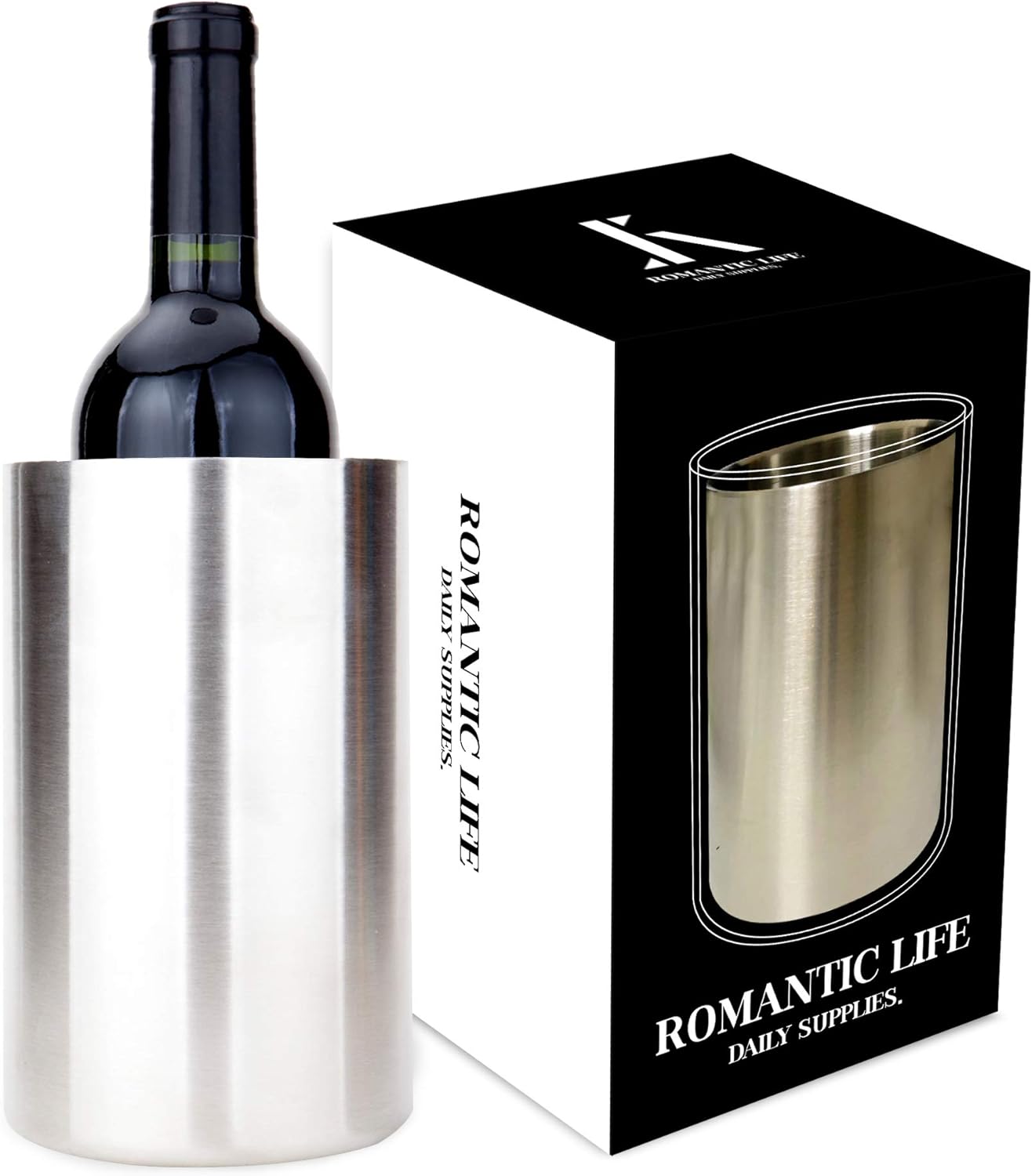 glass wine cooler bucket