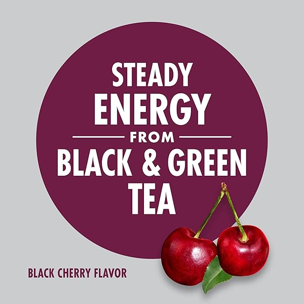 V8 ENERGY BLACK CHERRY ENERGY DRINK, 8 FL OZ CAN (6 PACK)