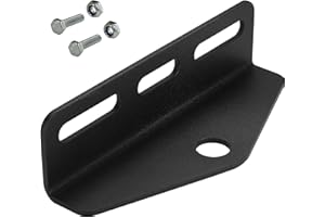 Heavy Duty Universal Zero Turn Lawn Mower Trailer Hitch Adapter Bracket Receiver 3"-6" Mount 3/4" Pin Hole