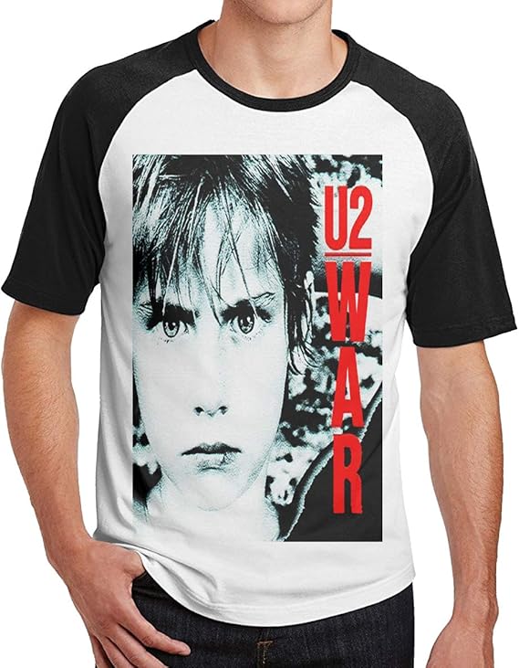 Amazon Co Jp メンズ半袖tシャツ U2 War 春 夏 秋と冬の屋内と屋外の半袖tシャツ 学校 旅行 仕事 ランニング ウォーキング デート 服 ファッション小物