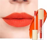 Oulac Matte Liquid Lipstick Coral Red M07 Vegan Non Transfer