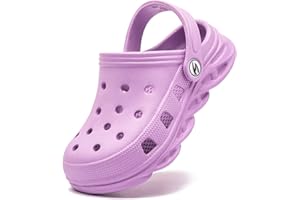 BODATU Boys Girls Garden Clogs Kids Slip On Beach Shoes Children Sandals for Indoor Outdoor