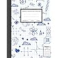 Graph Paper Notebook, Quad Ruled 5 squares per inch: Math and Science Composition Notebook for Students (Notebooks For Students)