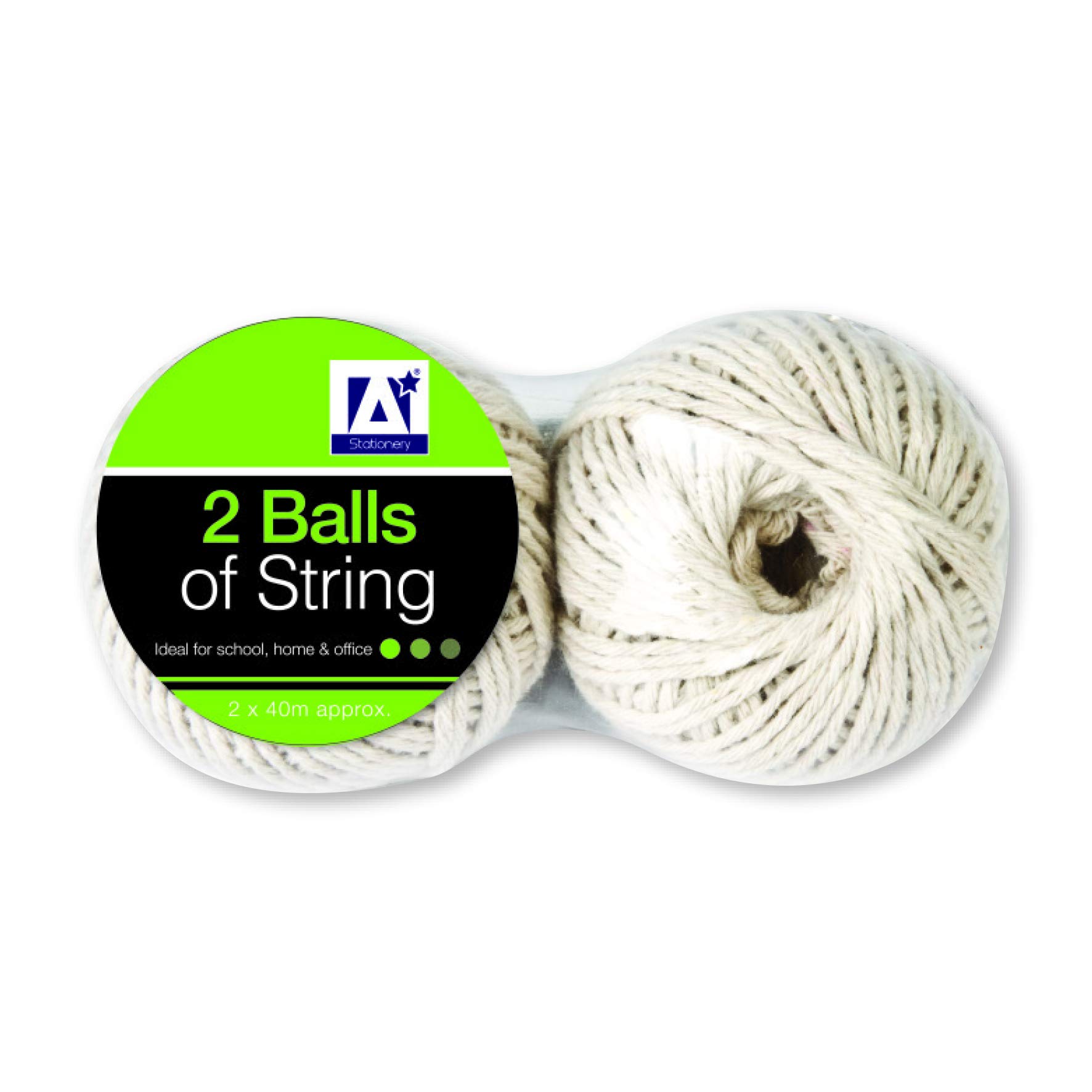 Anker International Stationary 40 m Ball of String (Pack of 2)