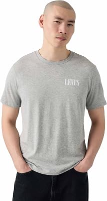 Camiseta con Cuello Redondo para Hombre (1 Unidad), Ssnl Logo Mid Tono Heather Grey, L