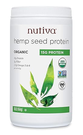 Nutiva Hemp Protein Powder Organic 50 Protein Amazon Com