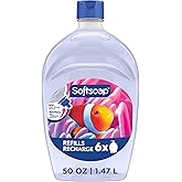 Softsoap Aquarium Liquid Hand Soap, 1.47 L Refill | Paraben-Free, Phthalate-Free, Washes Away Germs, Bathroom Hand Soap, Kitchen Hand Soap, Daily Handwashing, Gentle on Hands