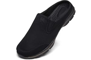 INMINPIN Unisex Slippers Casual Clog House Shoes Comfort Slip-On Walking Mules with Indoor Outdoor Anti-Skid Sole for Men and Women