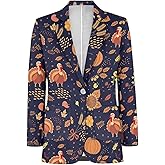 NRBEAWD Men's Casual Blazer One Button Long Sleeve Blazer Suit Jackets Slim Fit Sports Coats with Pocket S-5XL