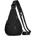 KL928 Nylon Sling Bag - Small Crossbody Backpack Shoulder Casual Daypack Multipurpose Rucksack for Men Women