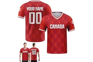 Kcyhaain Custom Soccer Jersey, Personalized 2026 World Cup Jersey with Your Name and Number Men Women Kids