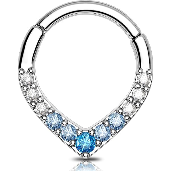 アクセサリー LANIE Heart jewelry clicker 16G pt900 clicker