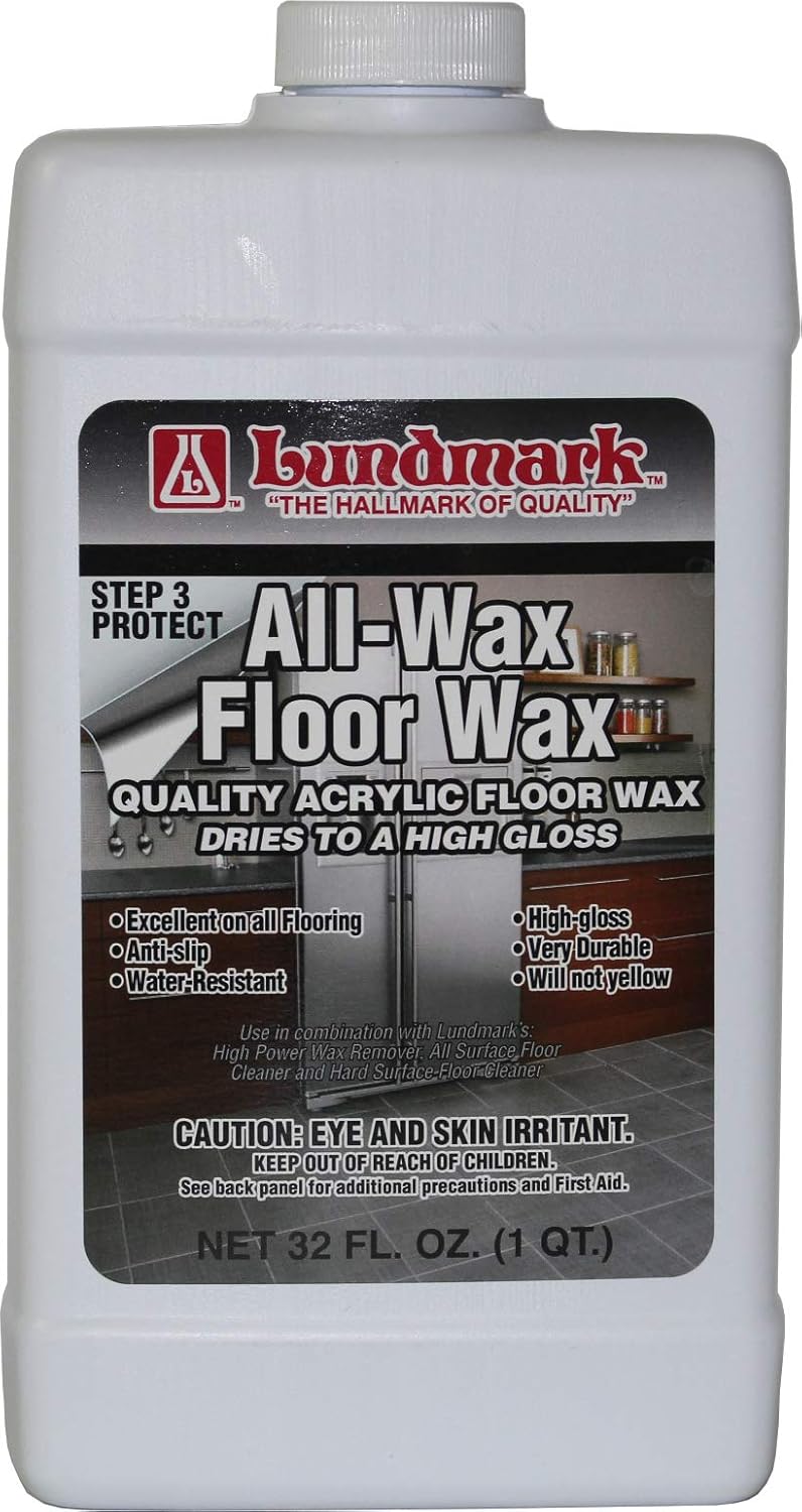 Amazon Com Lundmark All Wax Self Polishing Floor Wax 1 Gallon