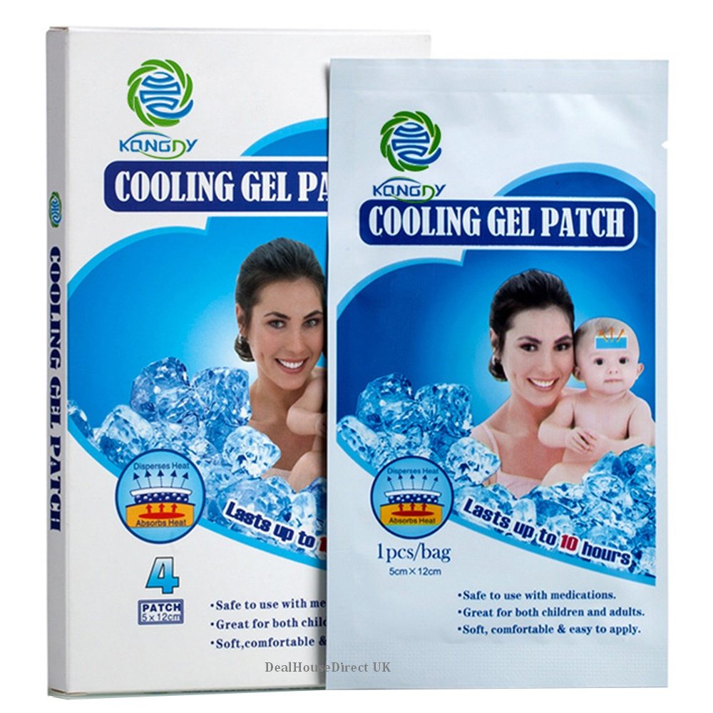Cooling Gel Patch 5x12 CM Bring Fever Down Pain Relief Patch for Baby and Adult Herbal Sent Refreshment