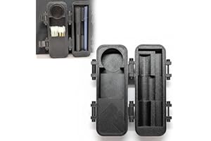 Mini Travel Case for Puffco Pivot–Compact Carrying Case Holds for Pivot,Hot Knife,5ml Jar/Q-Tips (Black)