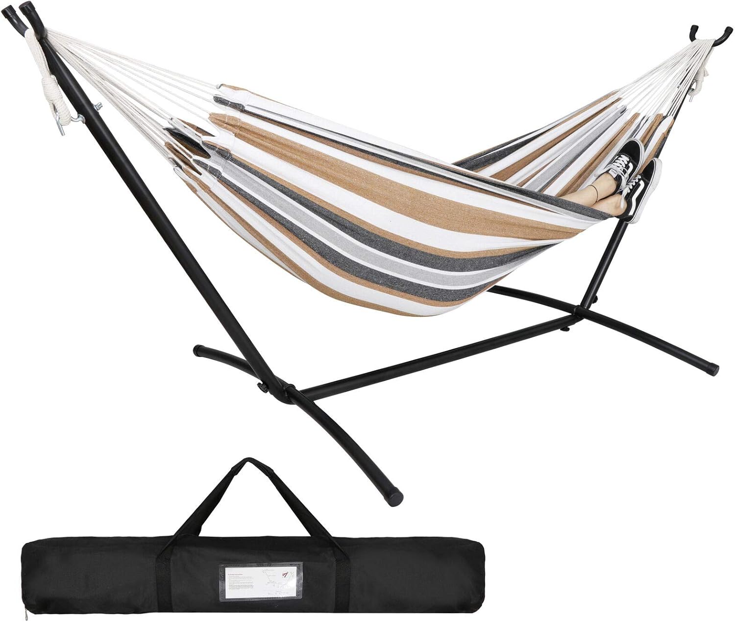 Amazon.com: Maxi Portable Hammock with Stand for 2 Person with 