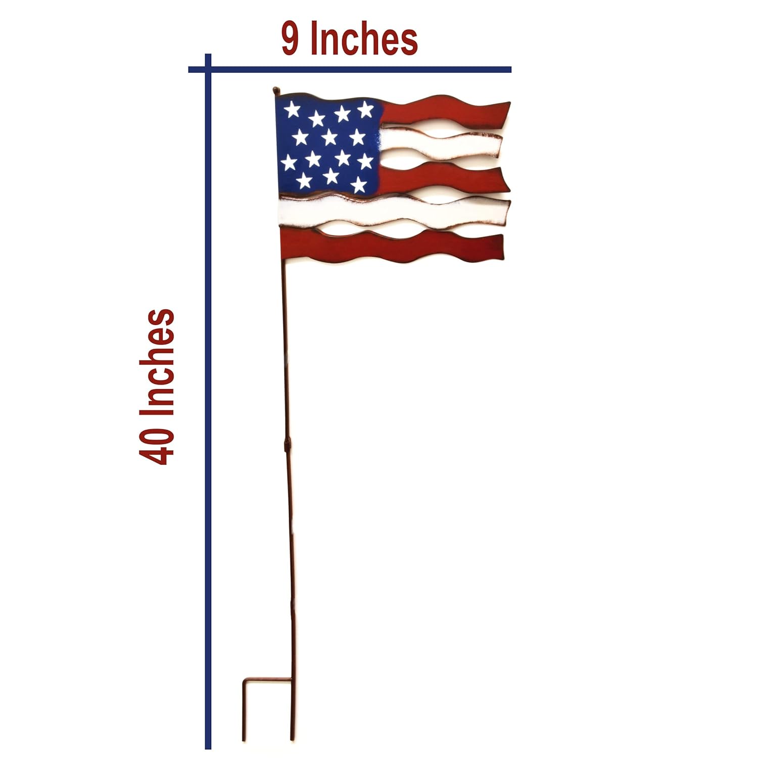 Garden Patio Quilted Barn Star Patriotic Garden Flag Stars