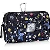 KAMO Multipurpose Canvas Horizontal Smartphone Pouch Cell Phone Holster with Belt Loop Pouch Bag Belt Pouches for Women Cellphone Holster for Women & Men