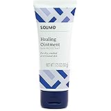 Amazon Brand - Solimo Healing Ointment for Dry & Cracked Skin, 1.75 Ounce