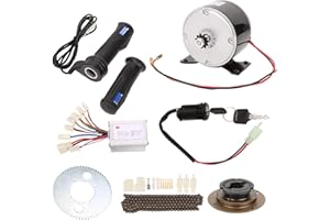 Crazy Sales 9pcs/Set Bike Conversion High Speed Kit, Fine Workmanship Brush Motorand 250W 24V Bike Brush Motor Set for Conver