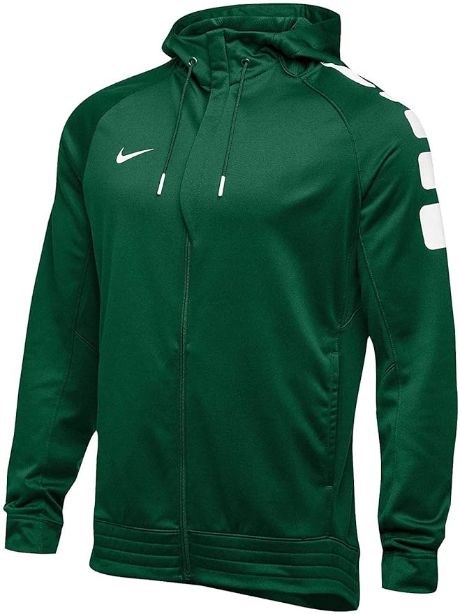Nike Men's Team Elite Stripe Full Zip Hoodie (Green, 3X Tall): Amazon.in: Clothing & Accessories