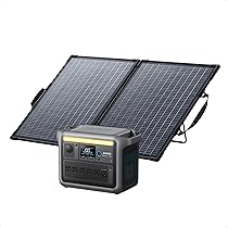 Anker SOLIX C1000 Portable Power Station with 100W Solar Panel