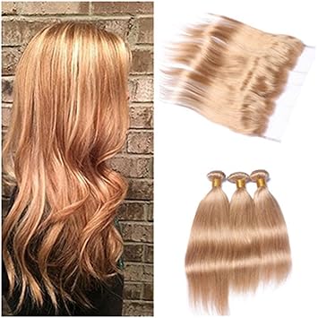 Amazon Com Tony Beauty Hair 27 Honey Blonde Brazilian Human