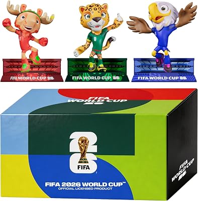 FIFA World Cup 2026 3PCS Figuras de Mascota-B 6CM