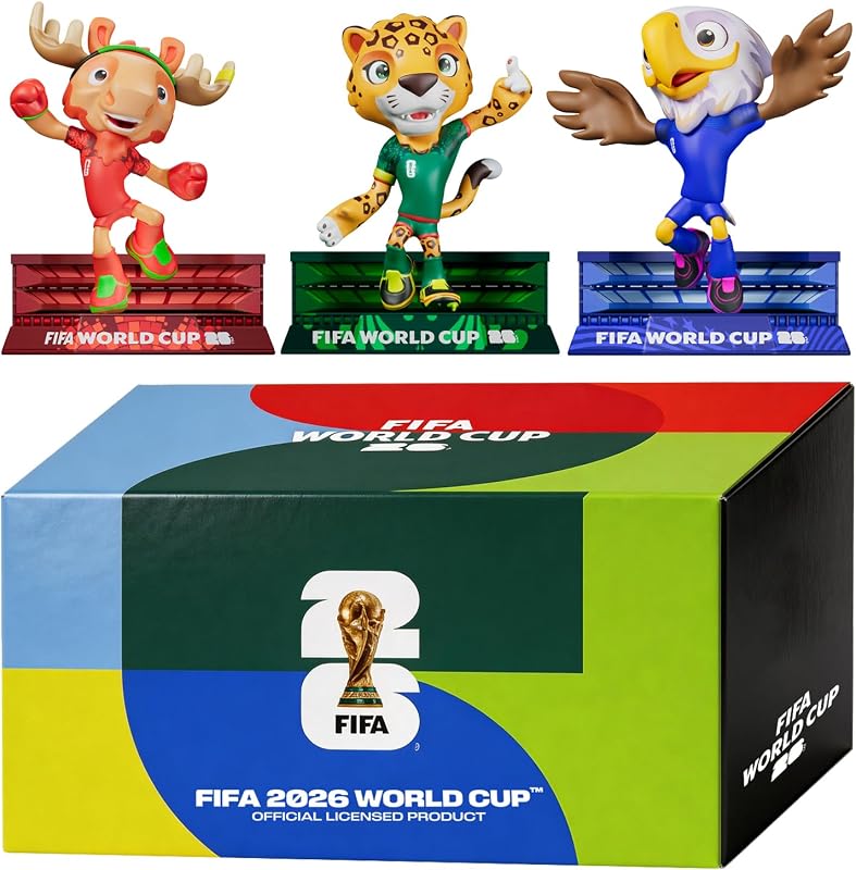 FIFA World Cup 2026 3PCS Figuras de Mascota-B 6CM