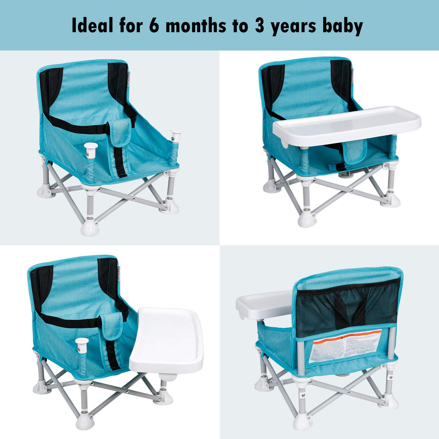 foldable high chair travel