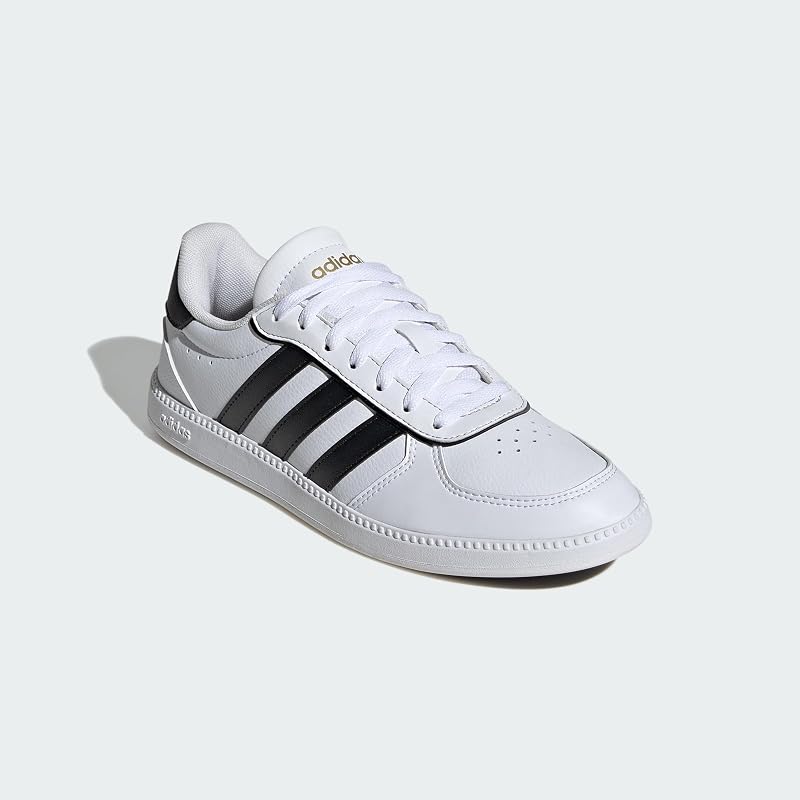 Mujer Breaknet Sleek Shoes, FTWR White/Core Black/Gold Met., 39 1/3 EU — foto 5 de 6