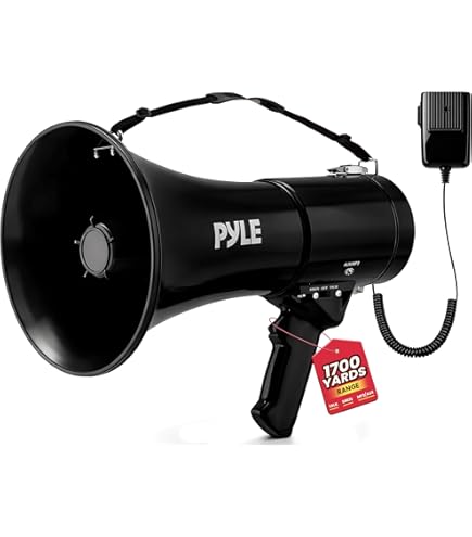 ThunderPower THUN450 Extra-Loud Megaphone Speaker – 35W Voice