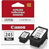 Canon PG-245 Black Ink-Cartridge Compatible to iP2820, MG2420, MG2924, MG2920, MX492, MG3020, MG2525, TS3120, TS302, TS202, T