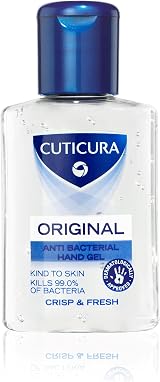 Cuticura Original Hand Gel 50ml 6 Pack Cris... Fresh Scent Sanitiser view 2