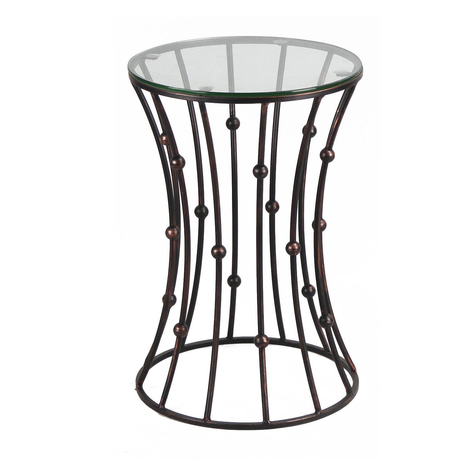 Best Glass Iron End Table