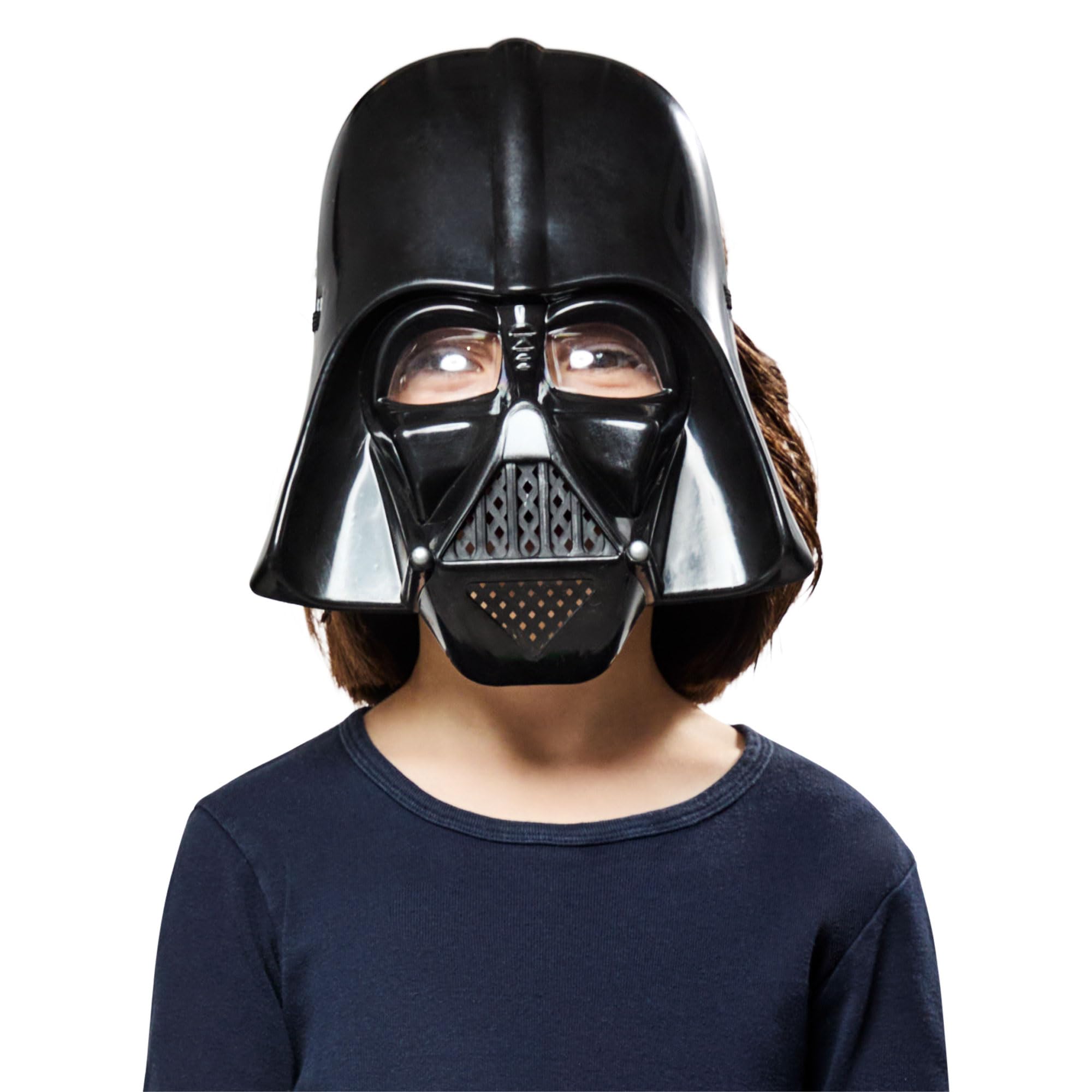 Rubies Official Disney Star Wars Darth Vader Mask Child One Size, Black Halloween