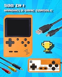 Hikonia Handheld Game Console,Portable Retro Video